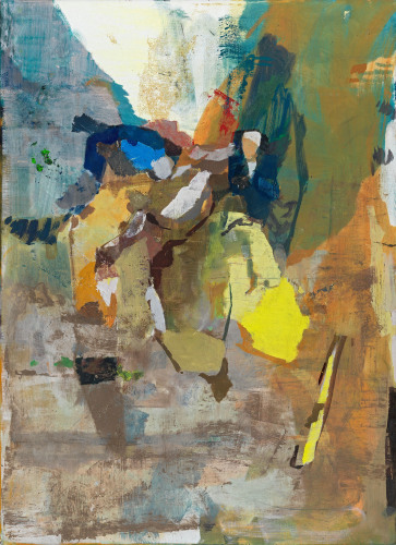 Unit XXIV, 2023, Oil, Tempera on Canvas, 190 x 140 cm